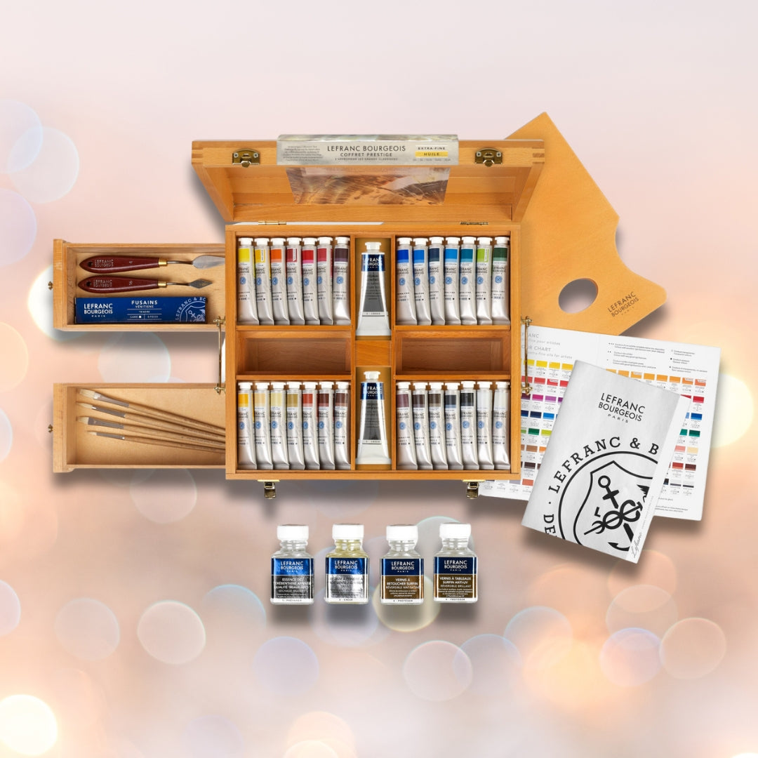 Lefranc Bourgeois Huile Lefranc Coffret Bois Impresionniste Lefranc Bourgeois Huile Lefranc Coffret Bois Impresionniste